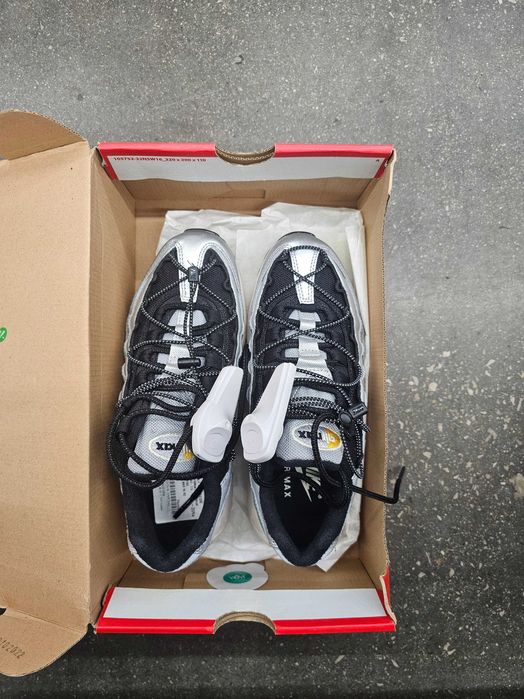 Nike WMNS Air Max 95, размери в описанието - Чисто Нови, Оригинални (Metallic Silver/Alabaster)