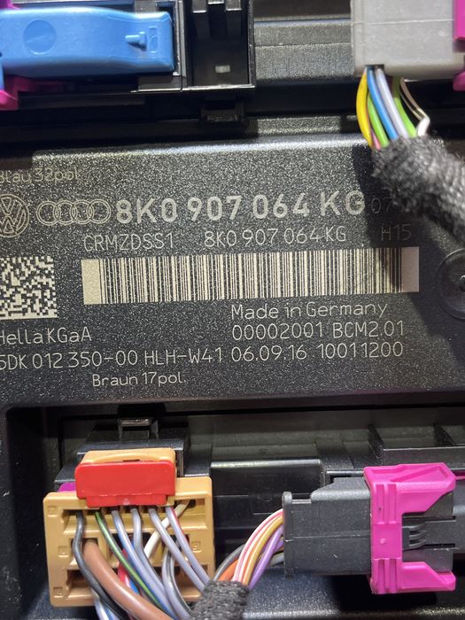 Modul / Calculator BCM 1 BCM 2 Audi A4 A5