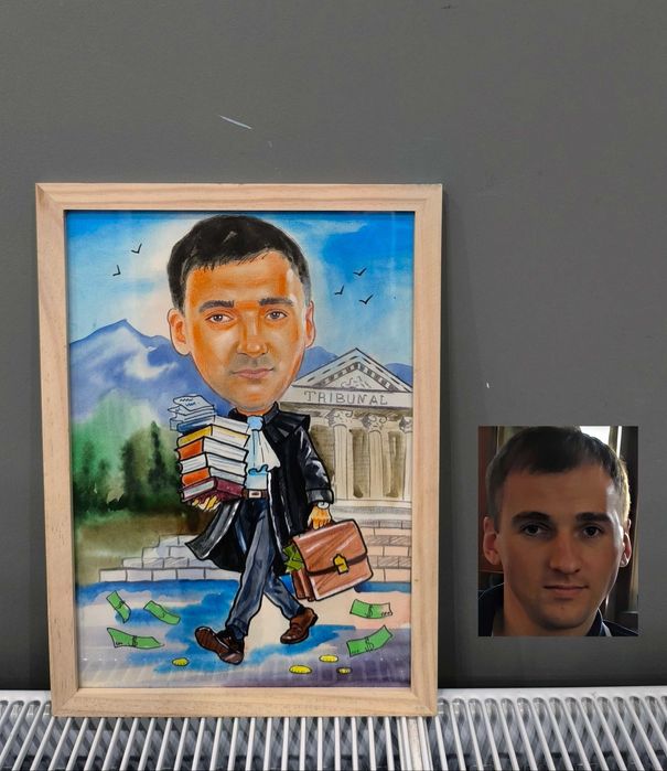 Caricaturi la comanda(pictate manual)
