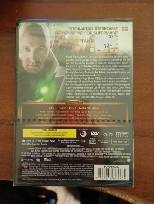 Нов Superman Returns dvd two‑disc special edition