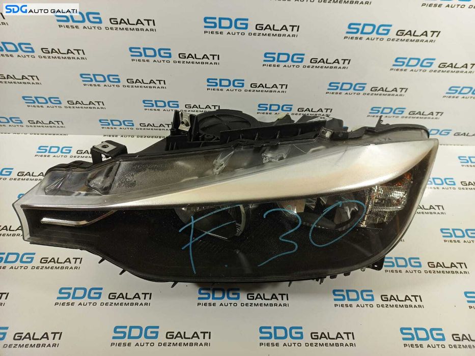 Far Stanga FARA Xenon BMW Seria 3 F30 F31 2011 - 2015 Cod 7259539 63.11-7259539 [L1953]