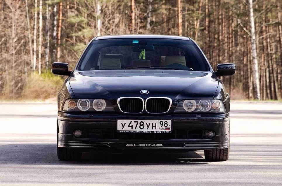Prelungire bara fata fusta lip spoiler BMW Seria 5 E39 ALPINA non facelift 1995-2000 facelift 2000-2004