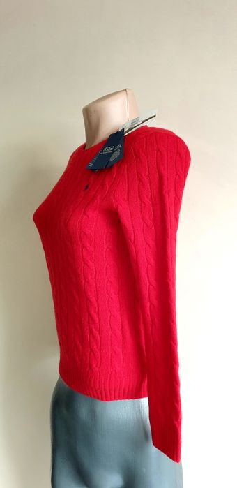 POLO Ralph Lauren Cable Wool  Knit  S  НОВО ОРИГИНАЛ 2броя  Дамски Пул