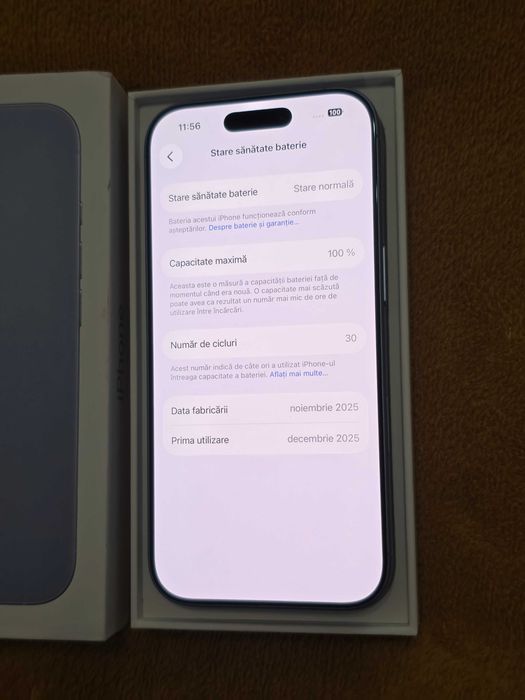 iPhone 17 256GB Mist ca nou cu garanție