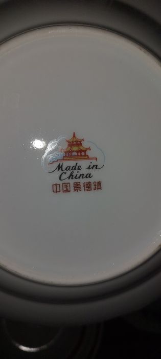 Тарелки 6шт клеймо китай фарфор