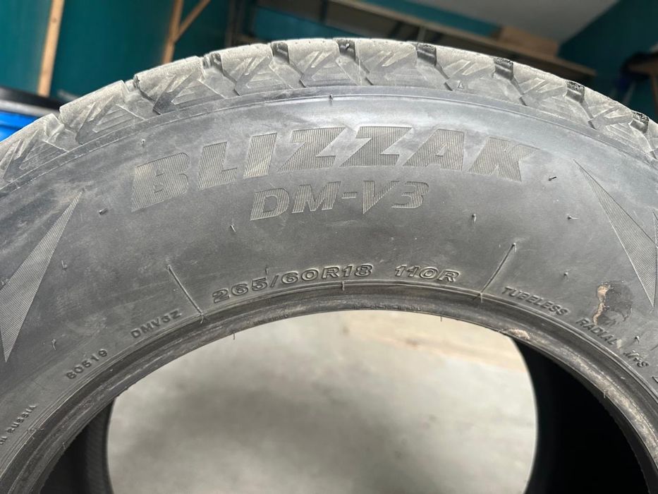 Резина BRIDGESTONE Blizzak 265/60/R18