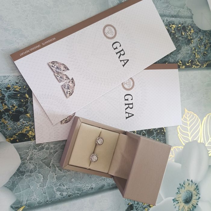 Продам серьги муасаниты