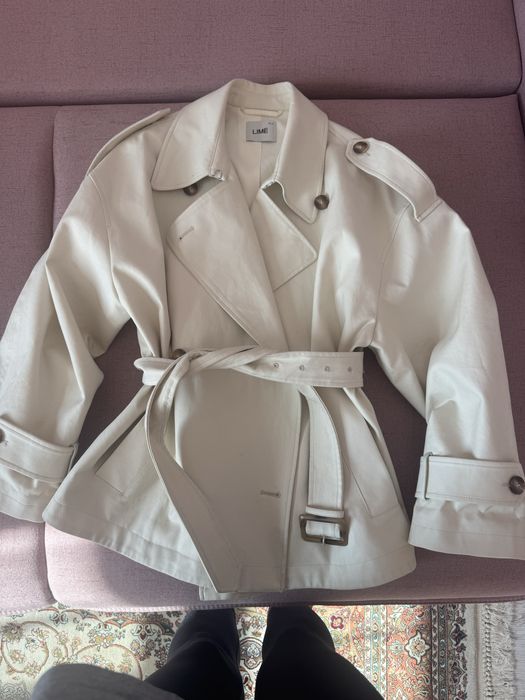 Короткий Тренч Lime