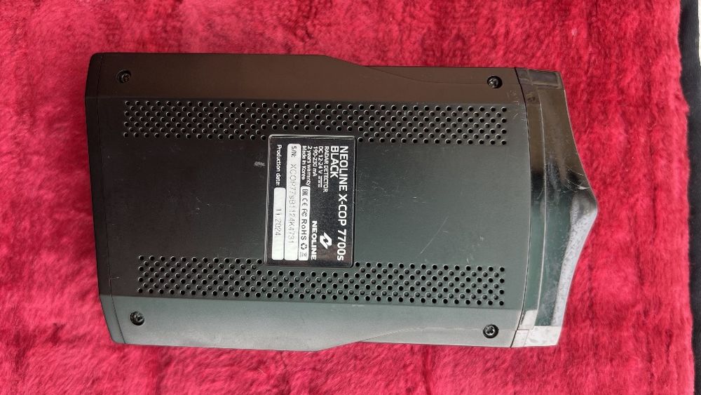Anti radan NEOLINE X-COP 7700S BLACK 2024.11/2024.12
