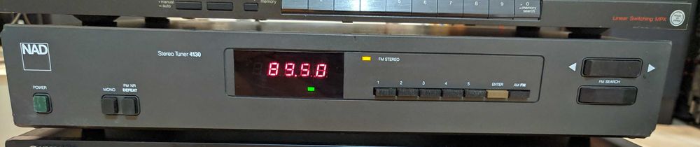 Tuner Sony ST-SA3ES sau ST-S707 ES, tuner Rotel, NAD, Kenwood, Dual, Technics etc