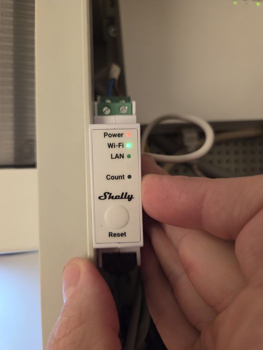 Smartmeter wifi Shelly pro3em