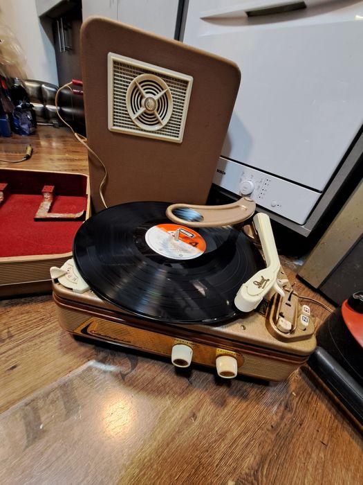 Dual picup de epoca anii 50 pe lamp  functional