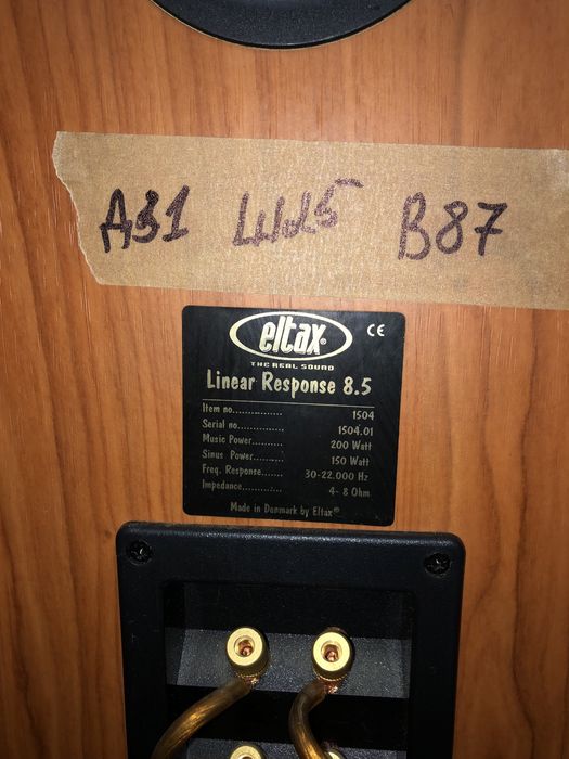 Тонколони Eltax linear Response 8.5