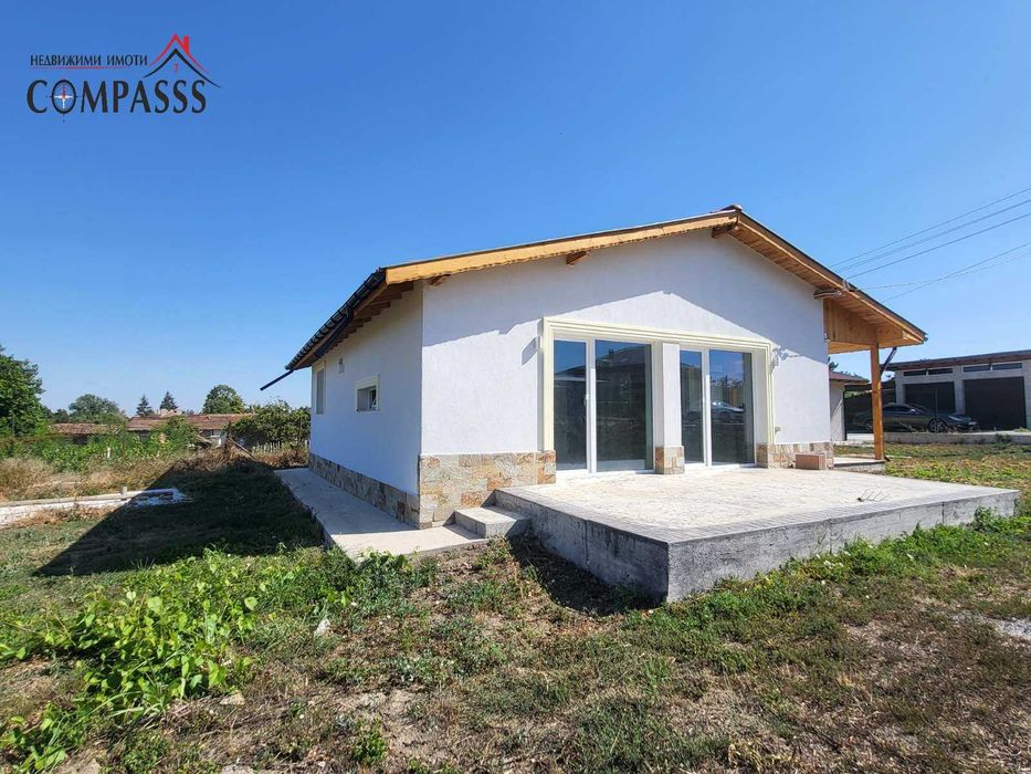 с. Паскалево, обл. Добрич, къща ново строителство с двор 130000евро!