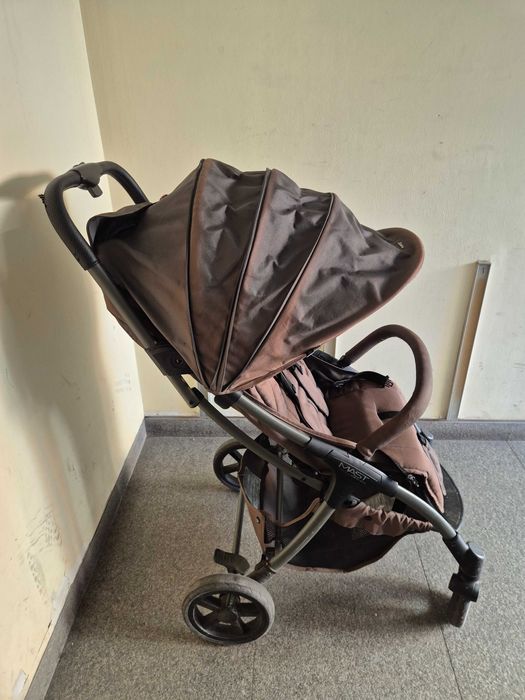 Сгъваема бебешка количка Mast M2x, Volcanic Ash