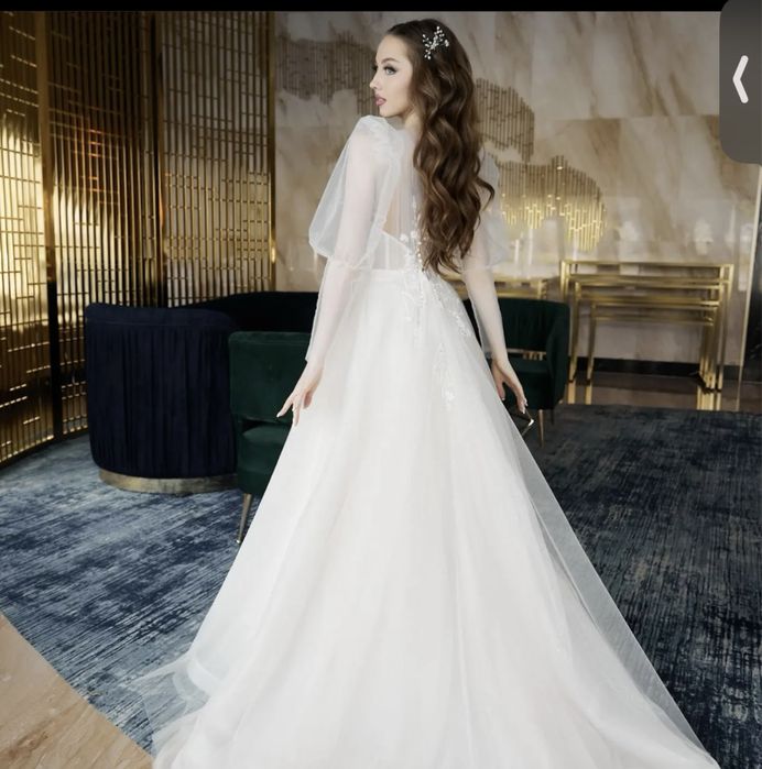 Продам свадебное платье и фату