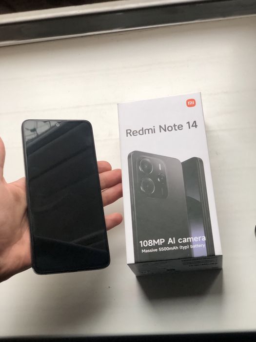 Redmi note 14 ochilmagan xolati yaxshi