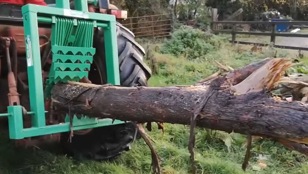 Suport busteni Timber Croc Tractor - capra busteni