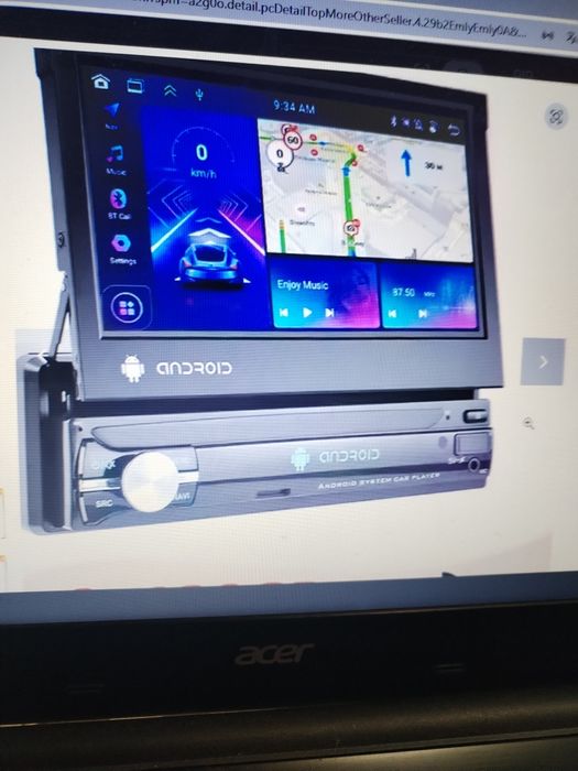 Продавам андроид мултимедия podofo 1 din.