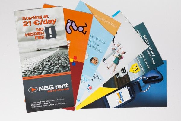 Flyere IEFTINE - 1000 buc format 1/3 A4 = 599 LEI