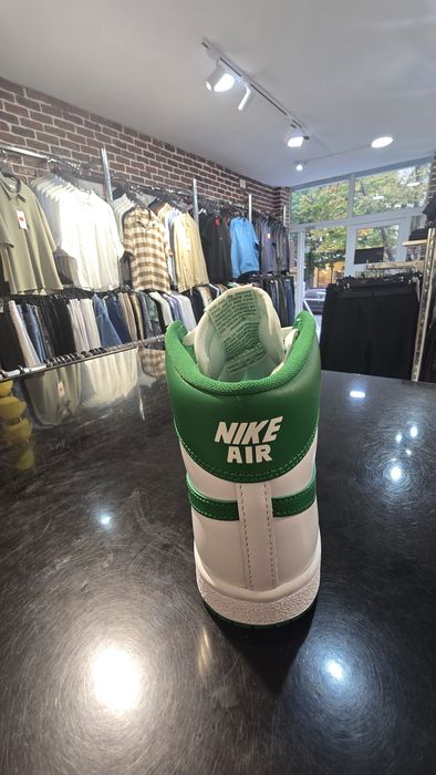 Ghete  sport Nike Air alb/verde