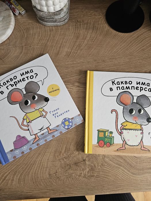 Детска книжка "Какво има в памперса"