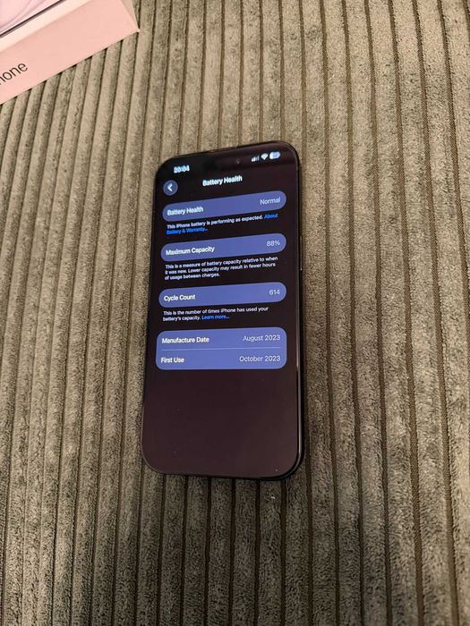 Iphone 15 128GB Black