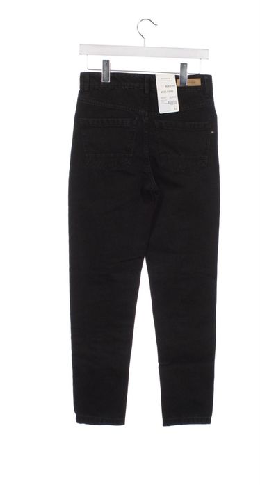 Дънки сиви Mom fit