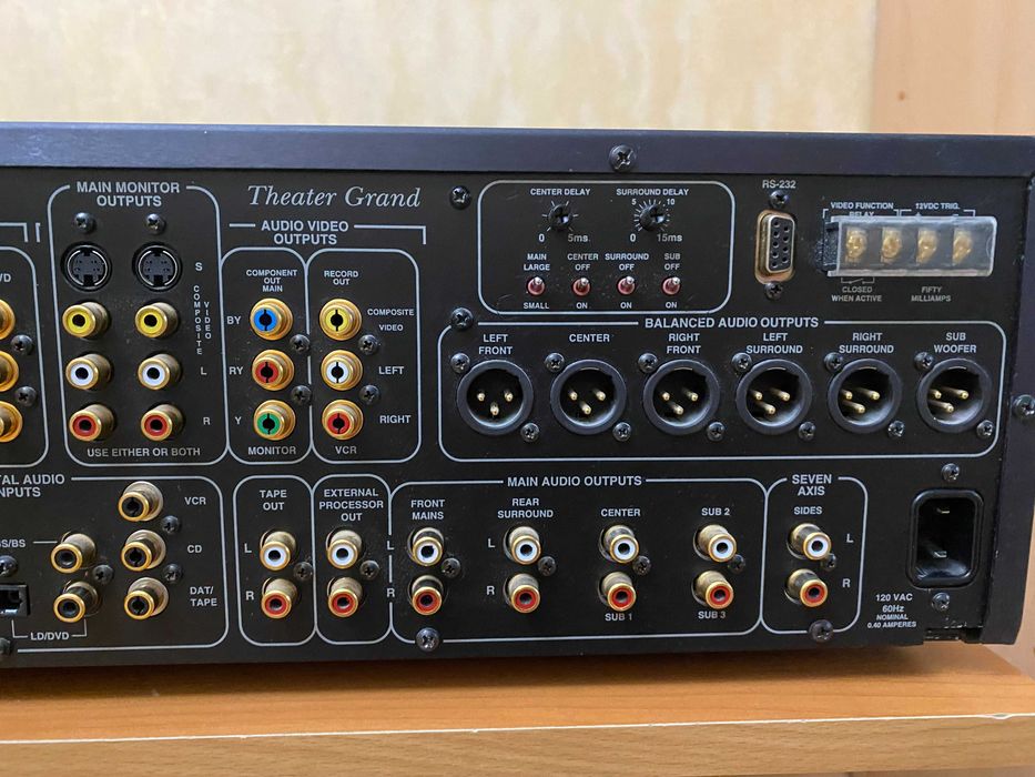 Продам аудио предварительный усилитель Sunfire Grand Processor Theatre
