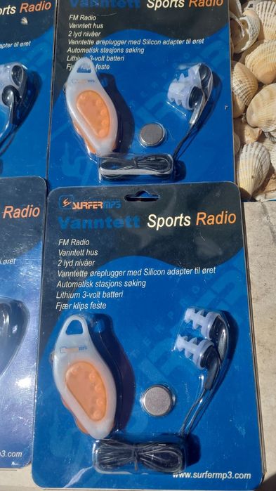 МР 3 слушалки за водни спортлве