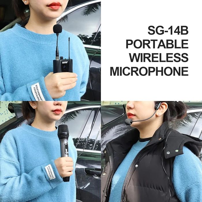 Set microfon wireless SGPRO SG-14