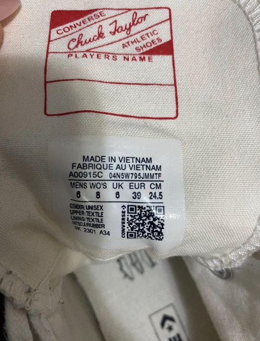 Converse Chuck Taylor 70 Plus White