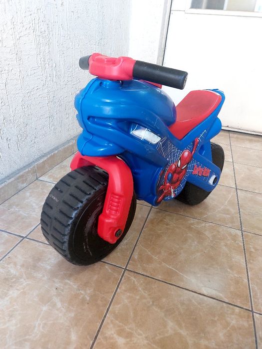 Каталка Полесье мотоцикл Spiderman эксклюзив