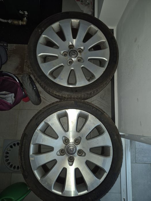 Anvelope vară +jante opel insignia A