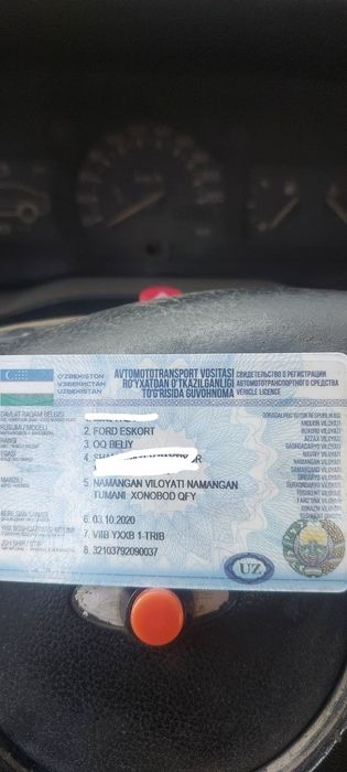 Dakument dan muammo yoq