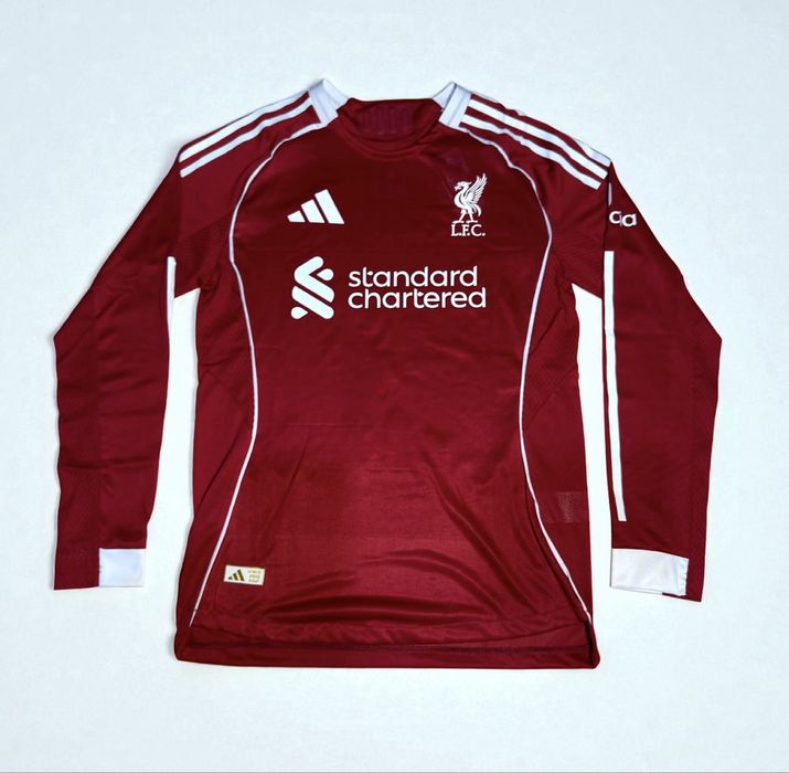 Liverpool 25/26 Home Long Sleeve ( Ekitke 22 )