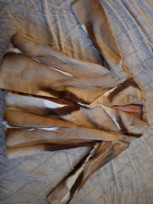 Palton damă de blană de capră