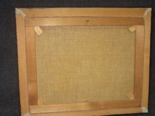 Tablou Ulei pe panza o lucrare deosebita in cutit,semnata si datata,5