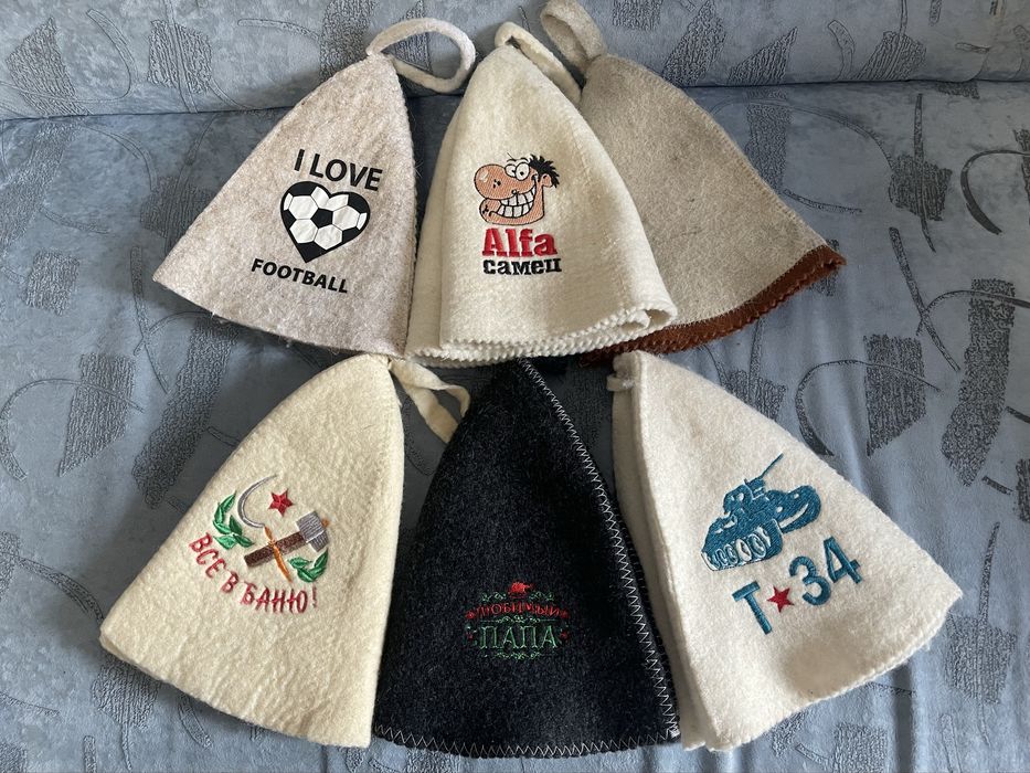 Банные  Шапки большие
