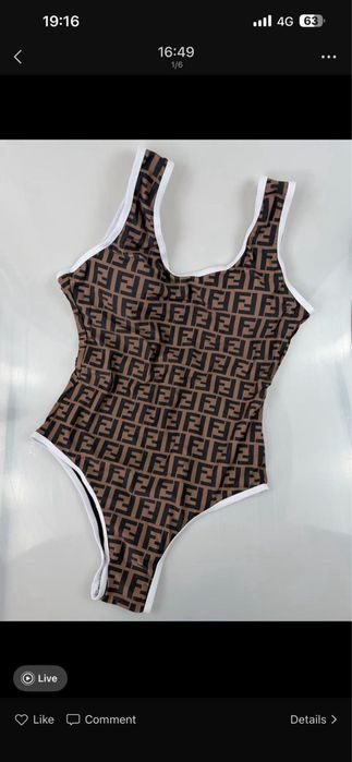 Costume de baie fendi