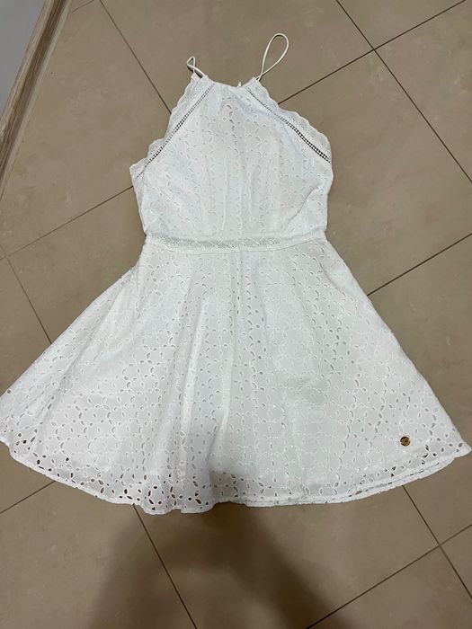 Бяла Рокля Superdry