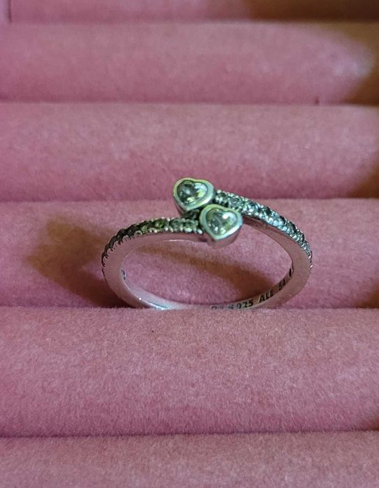 Inel argint inimă, Pandora