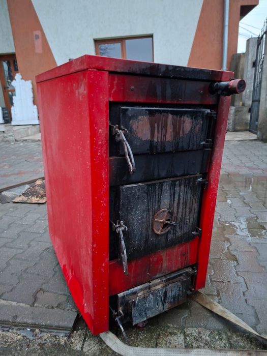 Centrală WOODY 45KW cu fisură la cazan