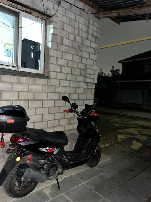 мопед самурай.