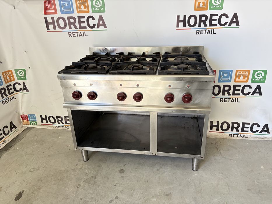 Aragaz profesional 6 ochiuri linia 700