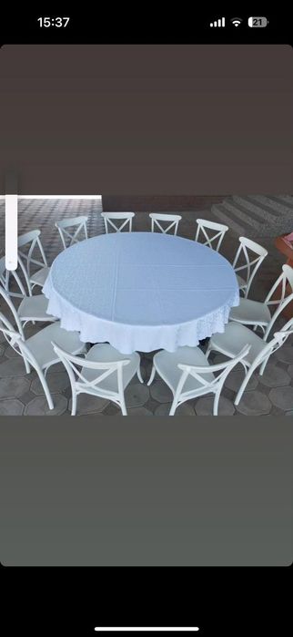 Прокат шатров, посуды, столов,стульев