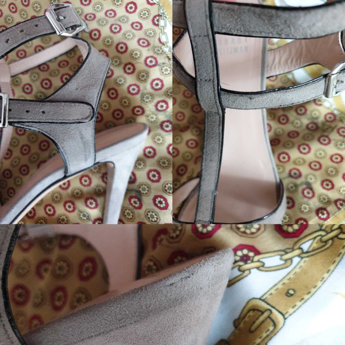 Sandale piele naturala intoarsa Stuart Weitzman Musette Il Passo