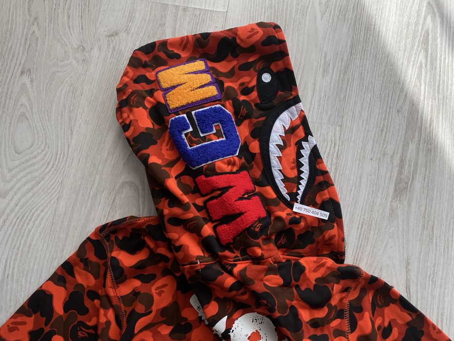 Hanorac Bape Shark Camo XXL xo tour
