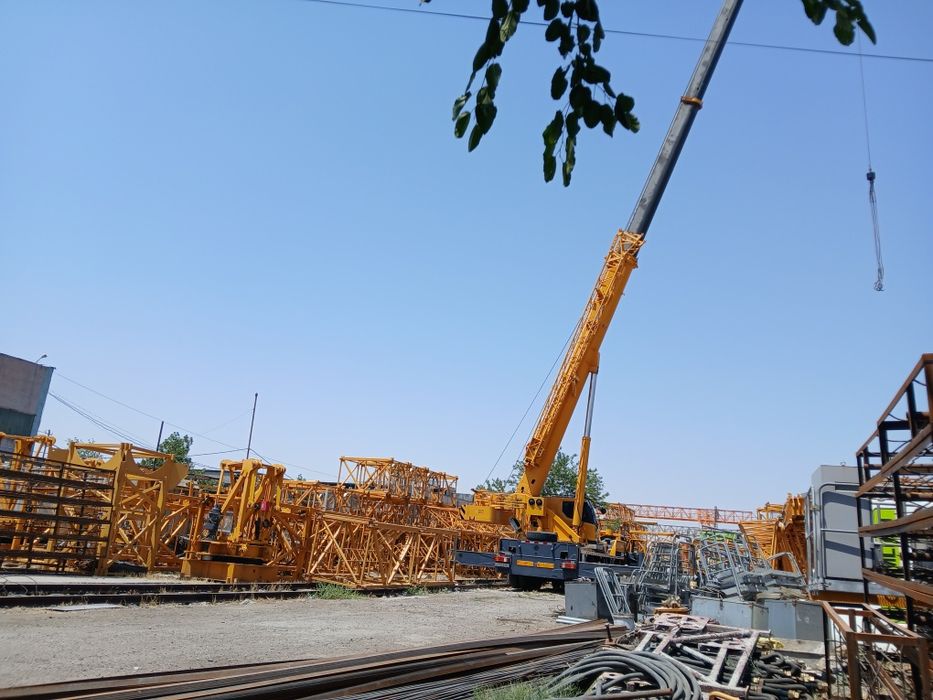 Башенный кран. Bashnniy kran 6,8,10 tonna sotiladi