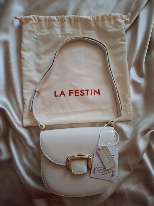 Дамска чанта от естествена кожа - нова